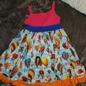 B1eautiful Hot air balloon KPea dress 5T